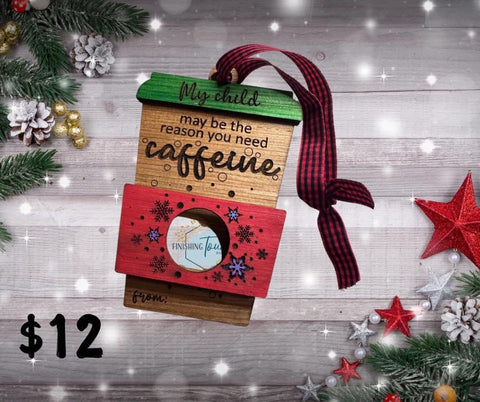 Teacher’s Deserve Coffee Ornament